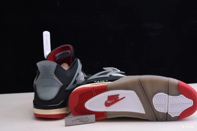 Reps TBK White Retro CV9388-001 Air x 4 Off Bred Jordan 0721